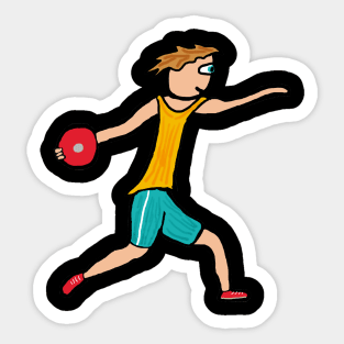 Discus Sticker